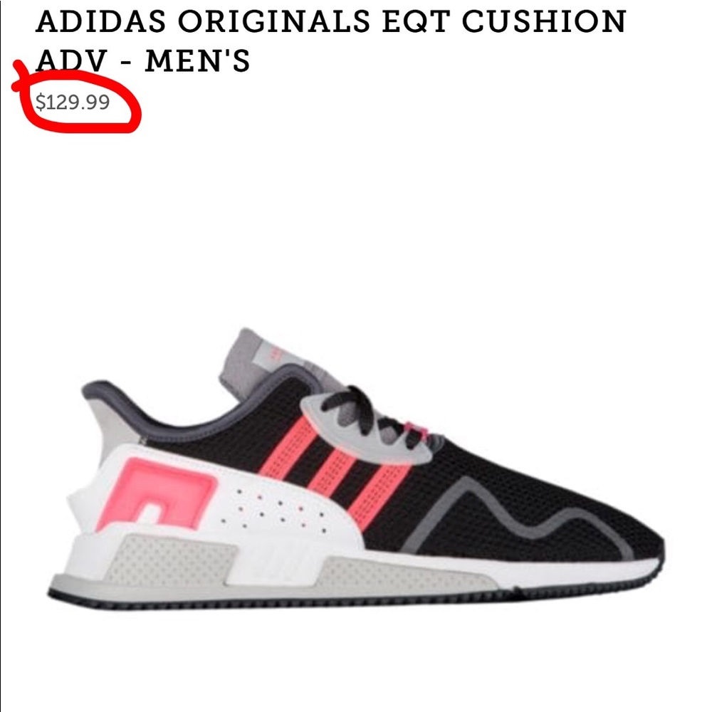ADIDAS ORIGINALS EQT CUSHION ADV - MEN'S